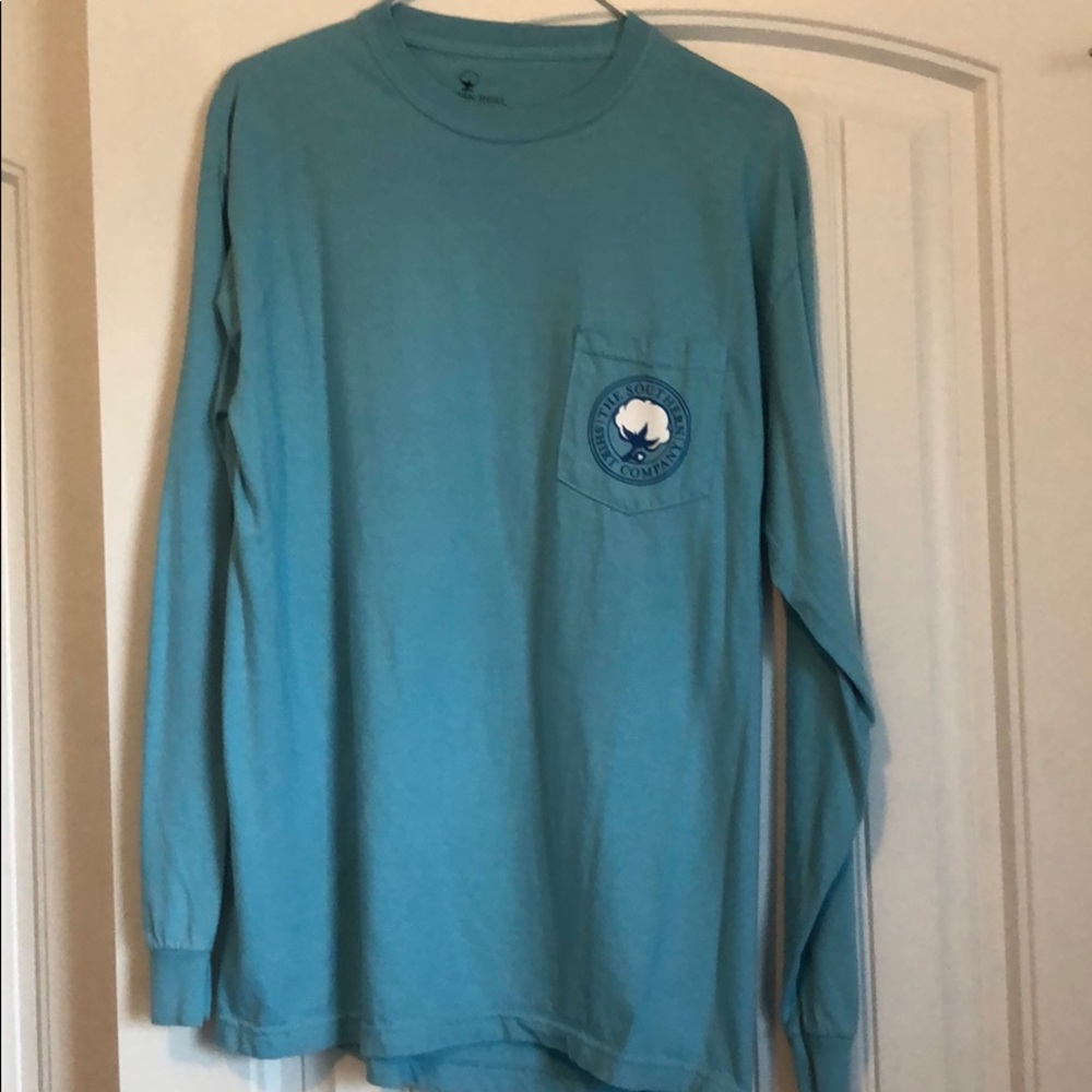Southern Shirt blue long sleeve shirt
